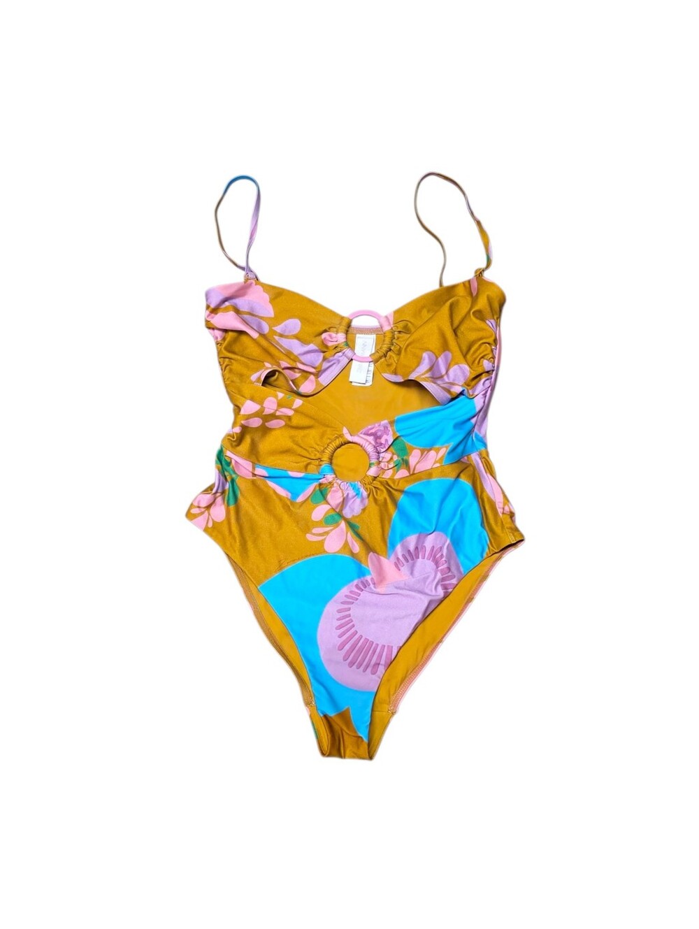 ZIMMERMAN TEDDY DOUBLE RING ONE PIECE SWIMSUIT US 8-10 - Picture 3 of 11